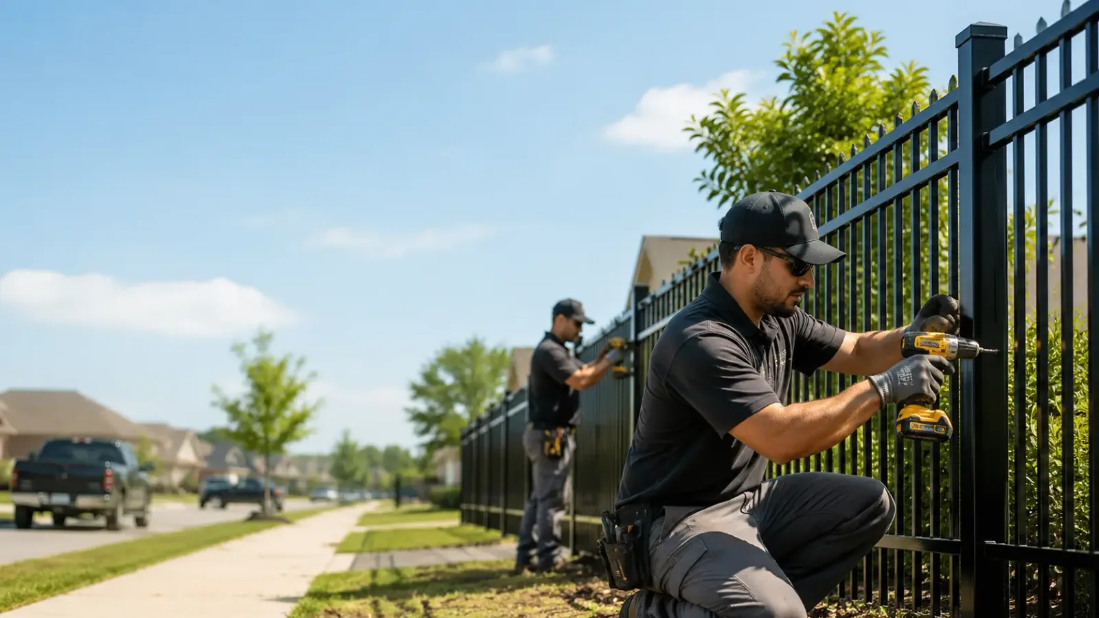 Metal Fence Installation in Newport, NJ